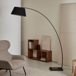 JUHE Podna lampa od čelika i crnog mramora