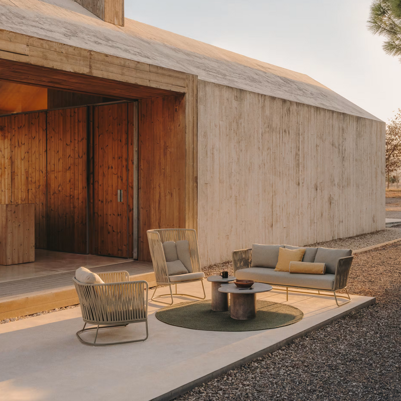 SACONCA Vanjska fotelja s visokim naslonom