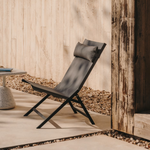 CANUTELLS Sklopiva fotelja izrađena od aluminija u boji