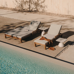 SONSAURA Ležaljka za sunčanje od punog drva eukaliptusa