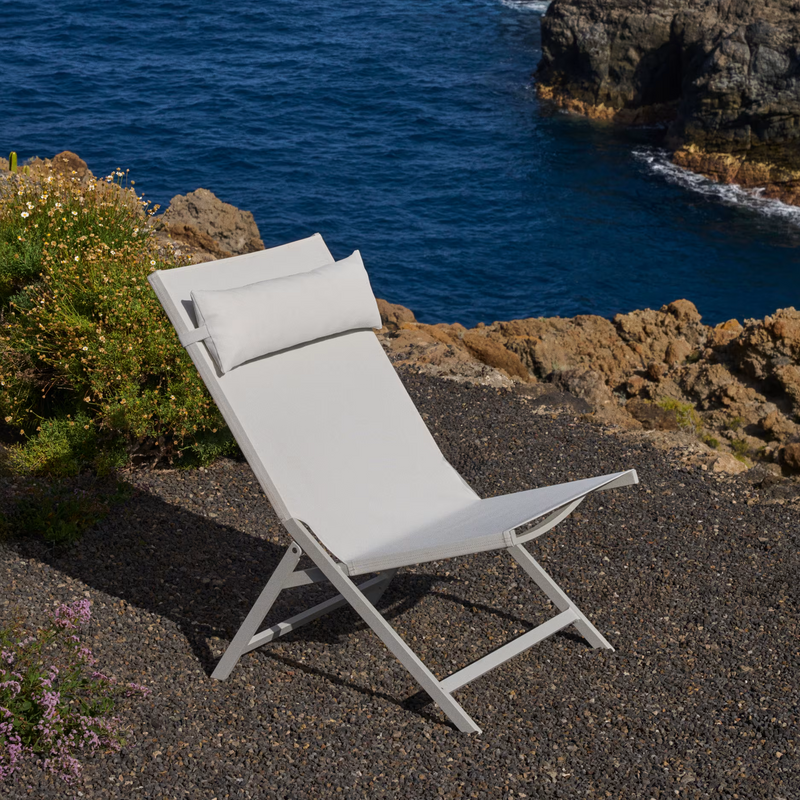 CANUTELLS Sklopiva fotelja izrađena od aluminija u boji