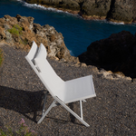 CANUTELLS Sklopiva fotelja izrađena od aluminija u boji