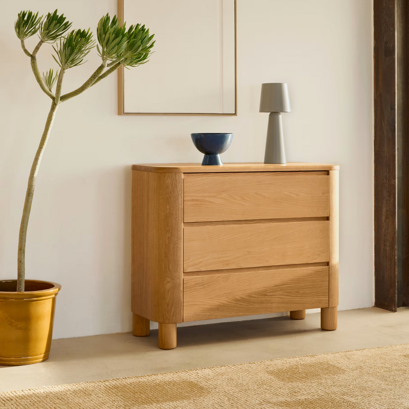 SALAYA Chest of Drawers made from FSC Mix Credit Ash Plywood 120 x 80 cm