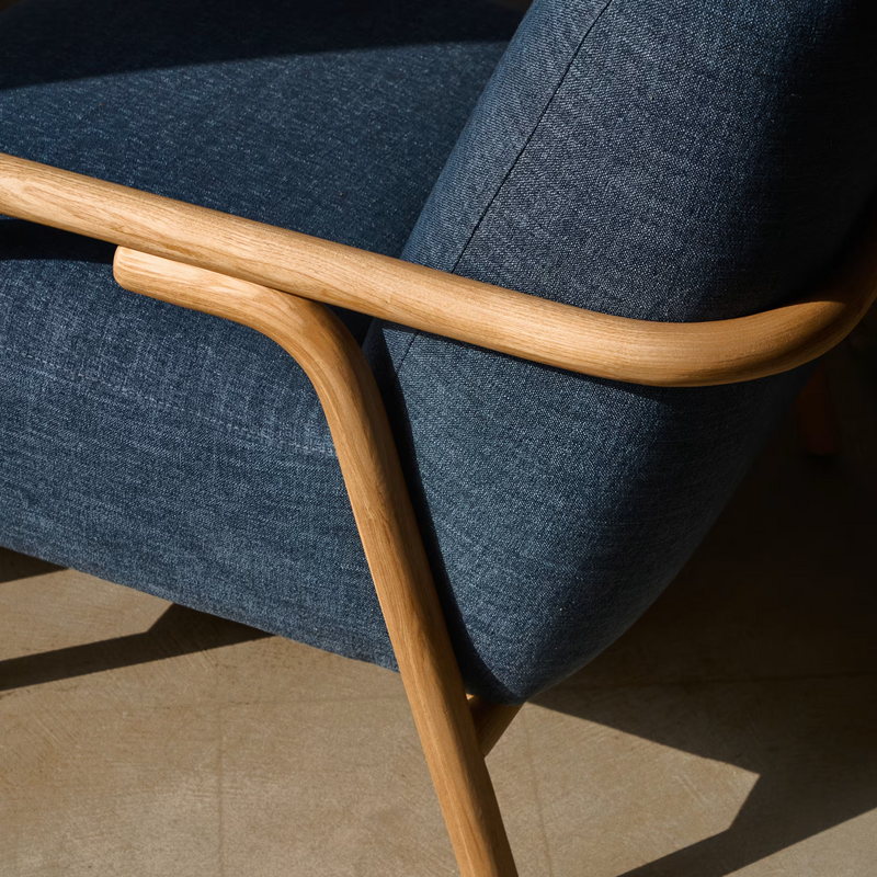 SYLO Armchair made from solid ash wood