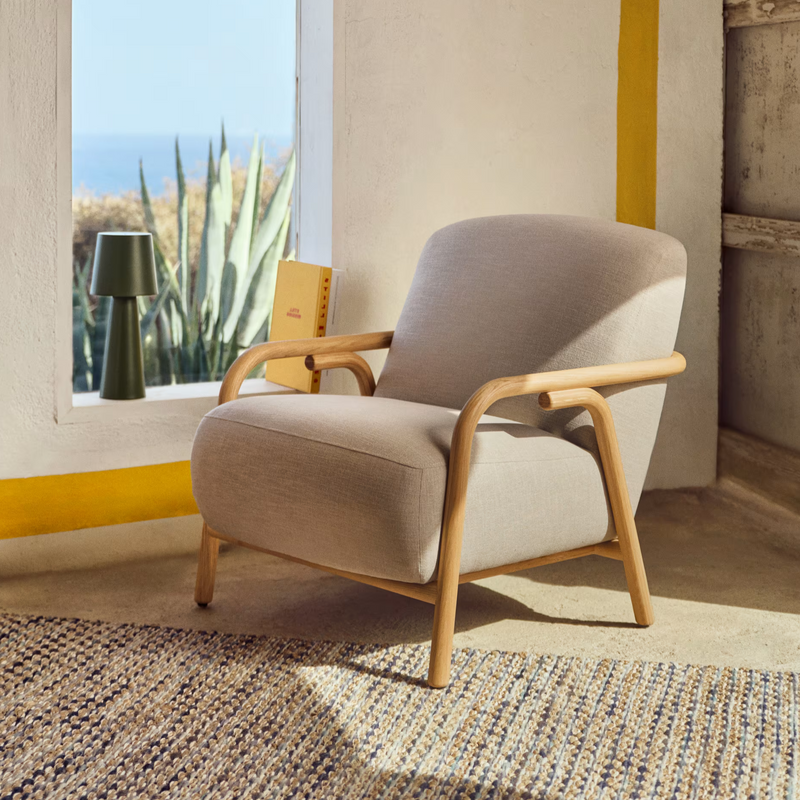 SYLO Armchair made from solid ash wood