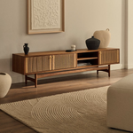 DOMM Bijeli vuneni tepih