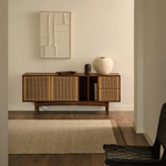 NIFELIA Wool carpet beige