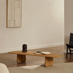 PIRITA Niski stol od čvrstog hrasta