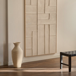 PRIA Vases made of white papier-mâché 51 cm