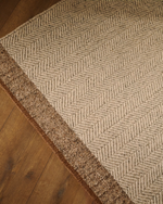 NIFELIA Wool carpet beige