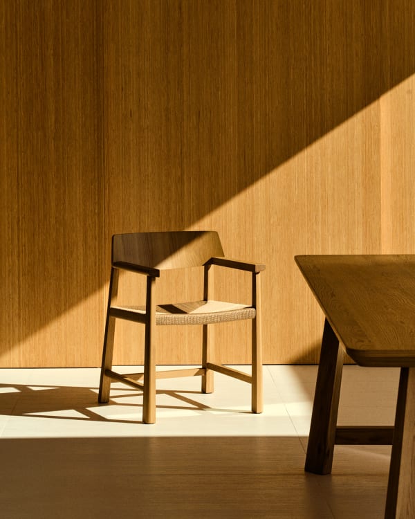 IDUN chair made of FSC Mix Credit solid oak wood