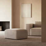 BLOK Pouf bež 90 x 70 cm