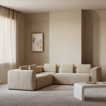 BLOK Kutna garnitura u bež boji, 290 x 290 cm