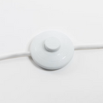 JUHE Podna lampa od jasenovog furnira od bijelog čelika i mramora