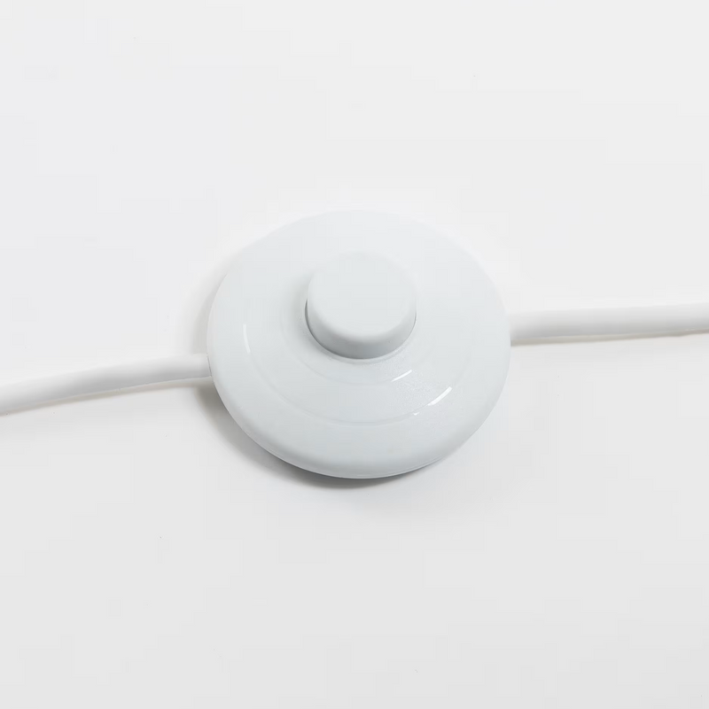 JUHE Podna lampa od jasenovog furnira od bijelog čelika i mramora