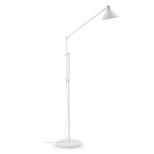 DIONE Steel floor lamp in white