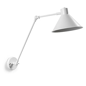 DIONE Steel wall lamp in white