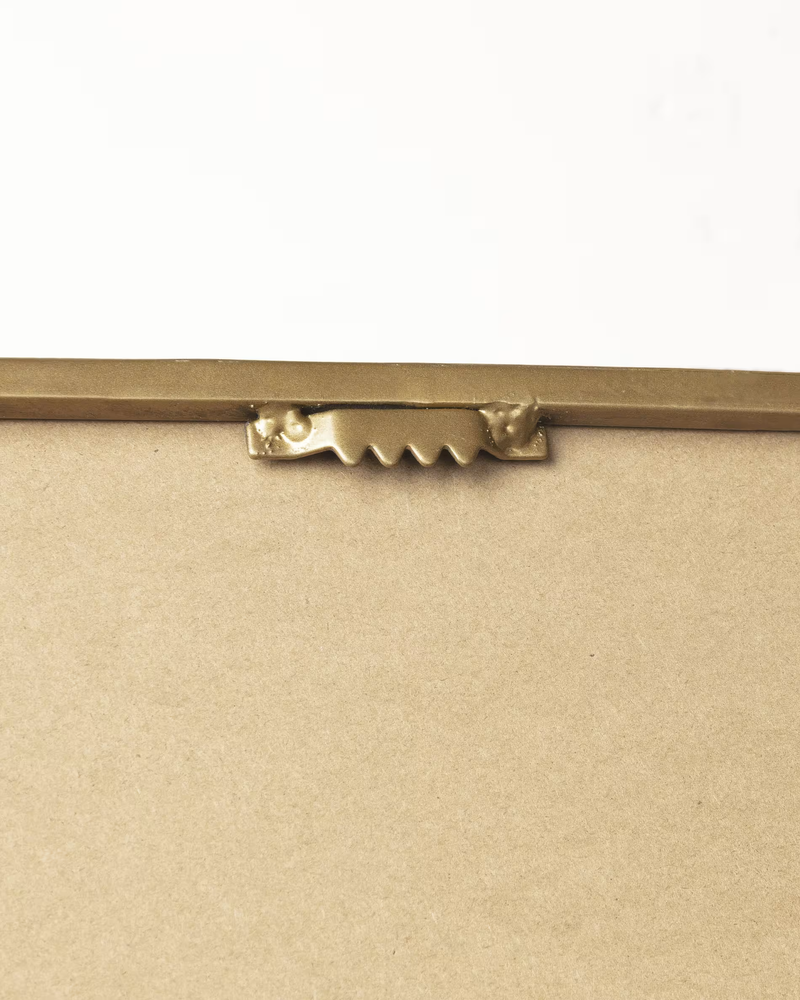 MARCO Zlatno metalno zidno ogledalo 30 x 100 cm