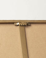 MARCO Zlatno metalno zidno ogledalo 60 x 60 cm