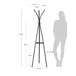 STEARN Vješalica za kapute 183 cm