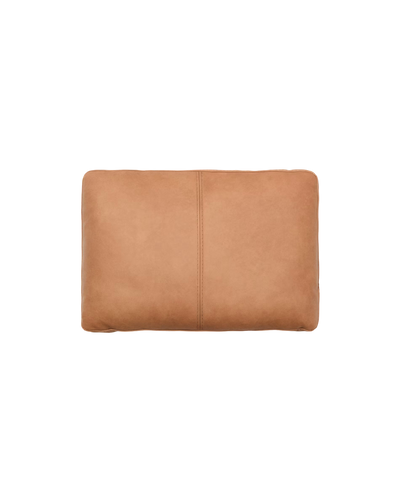 LEATHER BLOK Smeđi kožni jastuci