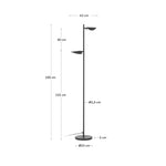 VELEIRA Steel Floor lamp