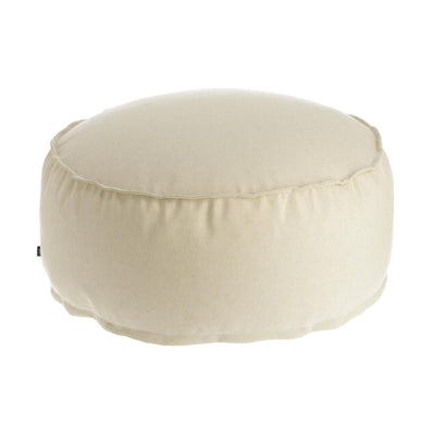 NEDRA Round Ø 70 cm Beige pouf
