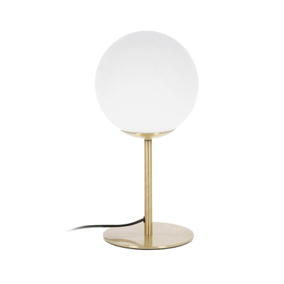 MAHALA Table lamp in steel and frosted glass
