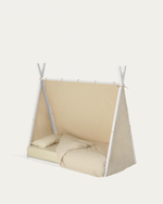 MARALIS Teepee krevet od punog bukovog drva, za madrace veličine 70 x 140 cm