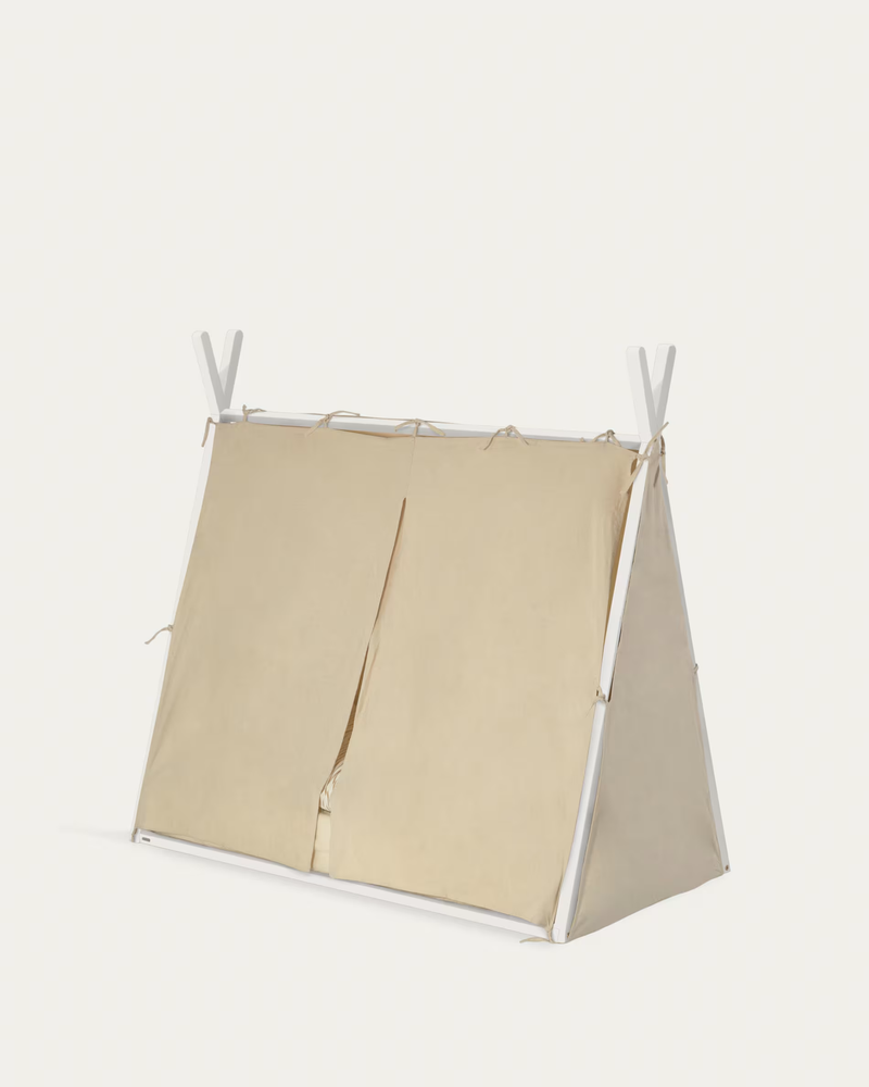 MARALIS Teepee krevet od punog bukovog drva, za madrace veličine 70 x 140 cm