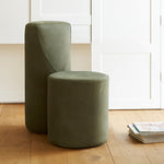 B.DUO B.TRI Armchair composed of two or three cylinders of different heights