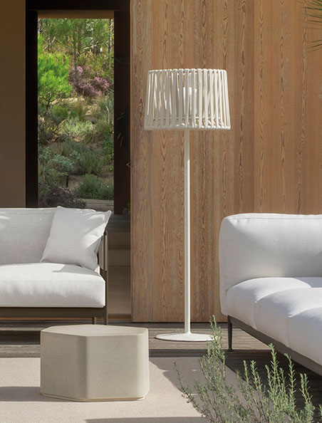 OH LAMP Ručno tkana podna lampa