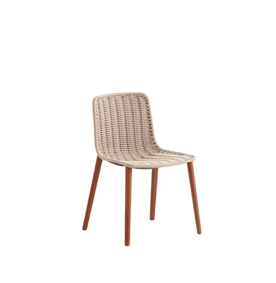LAPALA Chair with solid wood legs