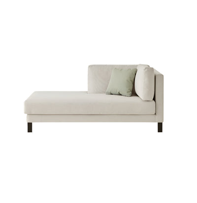 SLIM Outdoor left chaise longue module