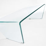 BURANO Stakleni stolić za kavu, 120 x 60 cm