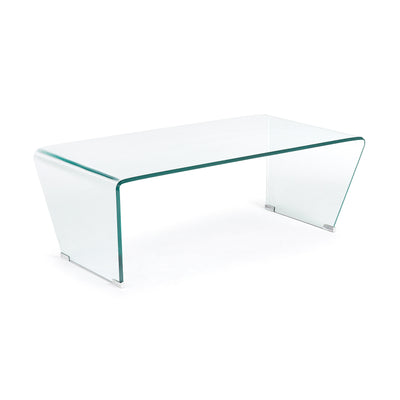 BURANO glass coffee table 120 x 60 cm