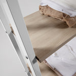 AARHUS Shelving unit in white, 56 x 172 cm