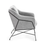 BRIDA Fotelja u svijetlo sivoj boji