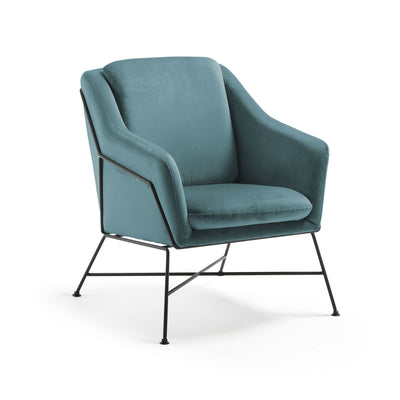 BRIDA Armchair in Turquoise