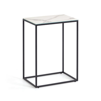 REWENA White console table, 45 x 30 cm