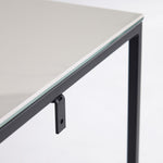 REWENA White console table, 110 x 75 cm