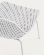 QUINBY Outdoor dining chair in white