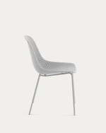 QUINBY Outdoor dining chair in white