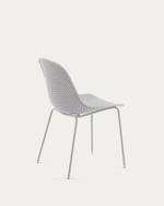 QUINBY Outdoor dining chair in white