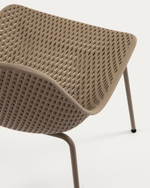 QUINBY Outdoor dining chair in beige