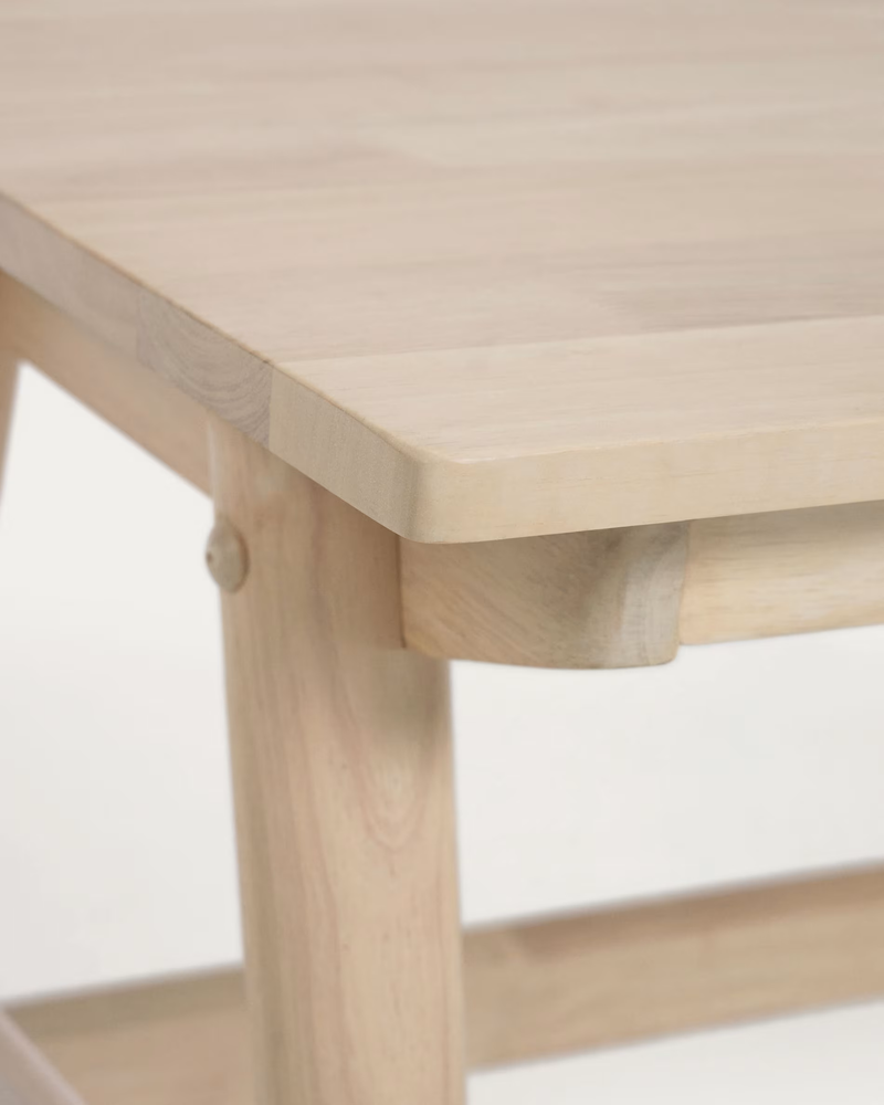 CURIE Radni stol od punog drva, 120 x 60 cm