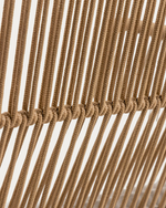 SAMANTA Fotelja koja se može složiti u bež cord-u