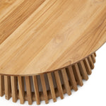 JEANETTE Ø 80 cm natural coffee table