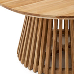 JEANETTE Ø 80 cm natural coffee table