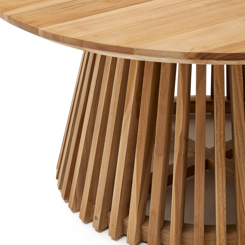 JEANETTE Ø 80 cm natural coffee table